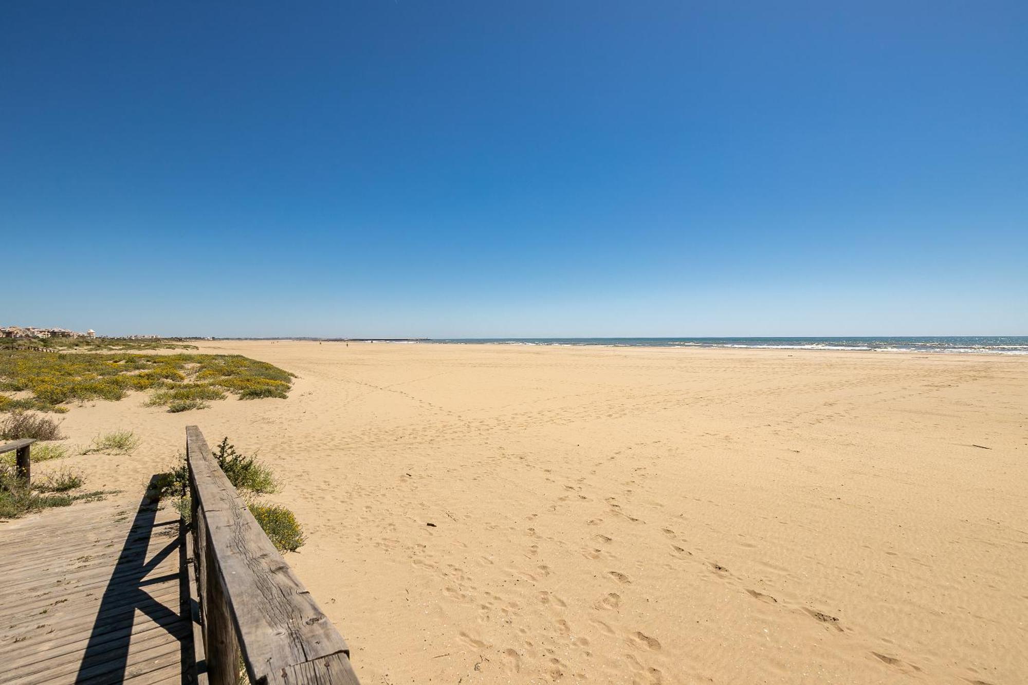 Apartamento Dos Dormitorios Vistas Marismas Isla Canela Bagian luar foto